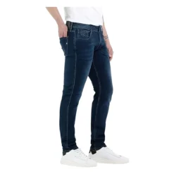 Jeans^Replay Anbass Hyperflex Slim Fit Jeans Blå