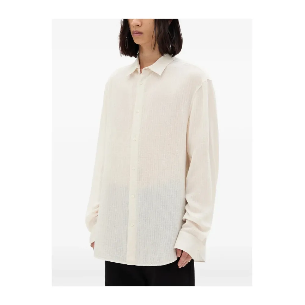 Skjorter<Ann Demeulemeester Andre Classic Shirt Beige