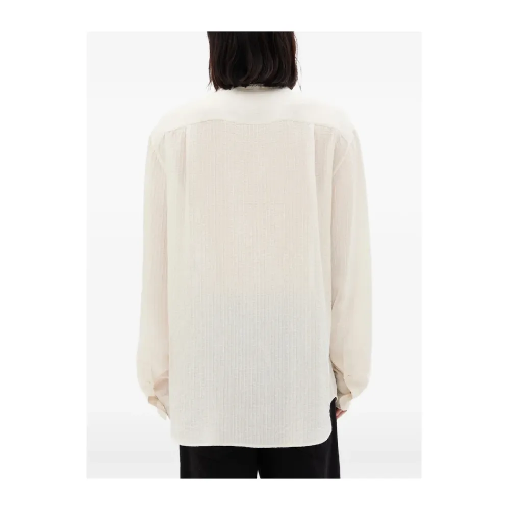 Skjorter<Ann Demeulemeester Andre Classic Shirt Beige