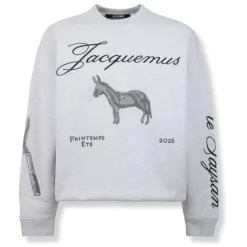 Trøjer|Sweatshirts^Jacquemus Ane Sweatshirt Grå
