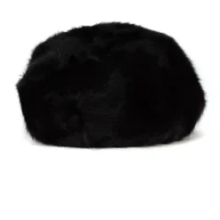 Huer & Kasketter<Catarzi 1910 Angora og Uld Beret Sort