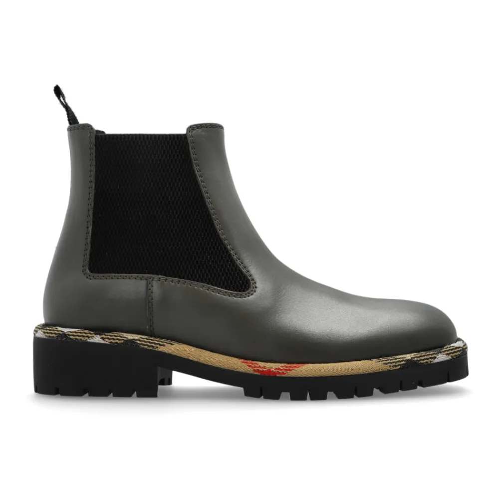 Chelsea Boots<Burberry Ankelstøvler Grøn