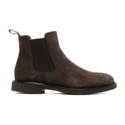 Chelsea Boots|Støvler<Doucal's Ankelstøvler i ruskind Brun