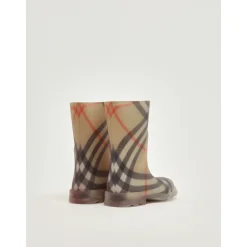 Gummistøvler<Burberry Ankle Boot Bambino Beige
