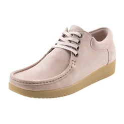 Snøresko<Nature Footwear Anna Sko Suede Pink