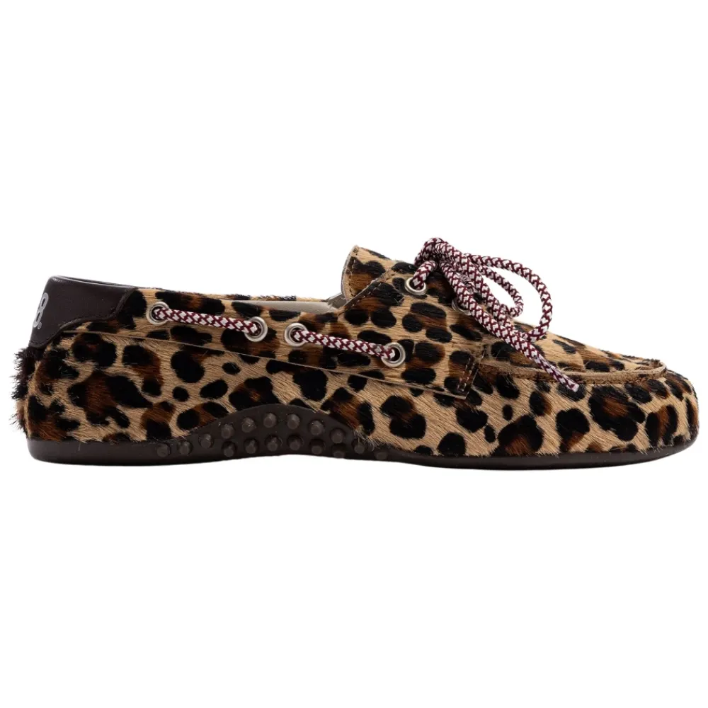 Loafers^P448 Antibes Leopard Wine Multifarvet