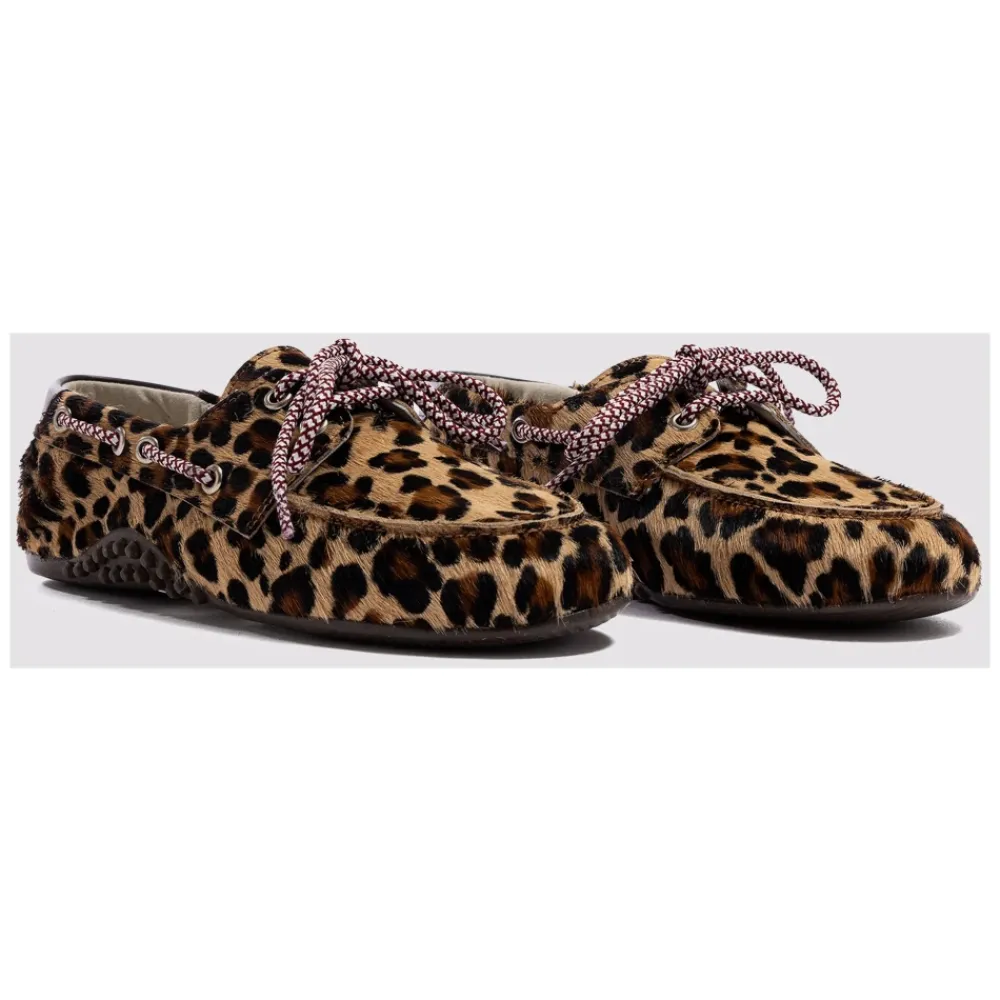 Loafers^P448 Antibes Leopard Wine Multifarvet