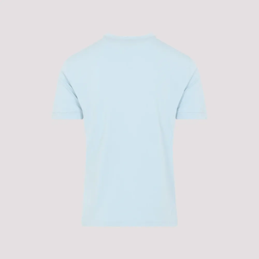 T-Shirts^Giorgio Armani Aquamarine T-Shirt Blå