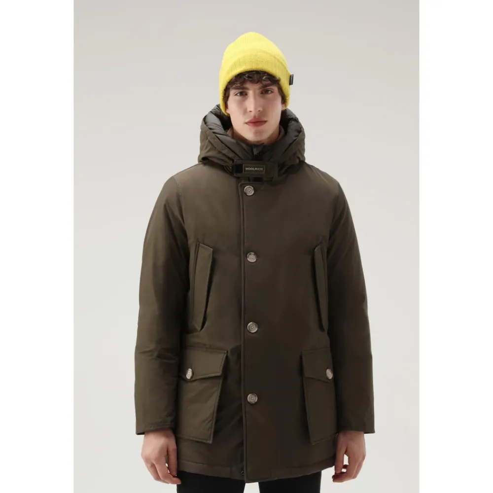 Frakker<Woolrich Arctic Adventure Anorak Grøn