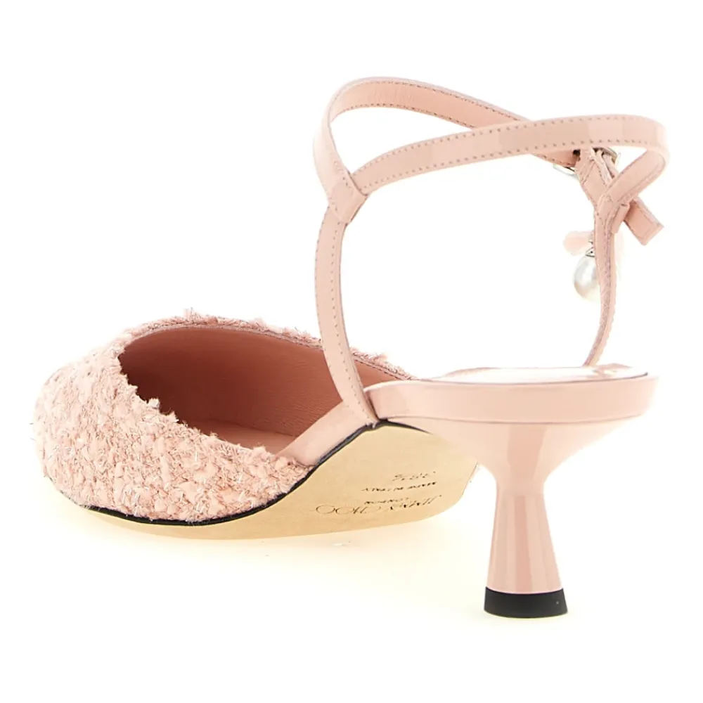 Pumps|Stiletter<Jimmy Choo Aren Sling Back 45 Pink