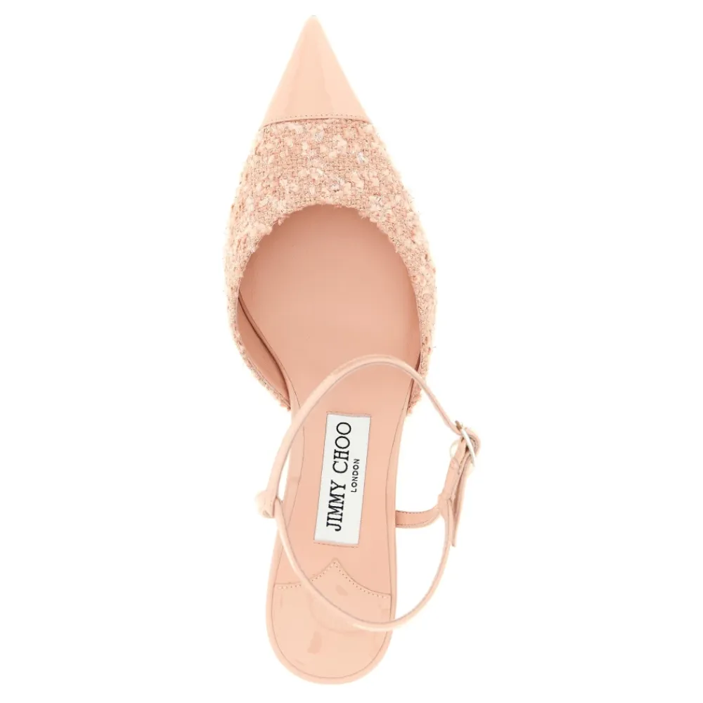 Pumps|Stiletter<Jimmy Choo Aren Sling Back 45 Pink