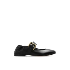 Ballerina Sko<Bottega Veneta Astaire Mary-Jane Sort
