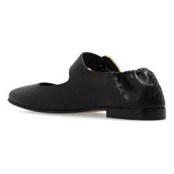 Ballerina Sko<Bottega Veneta Astaire Mary-Jane Sort