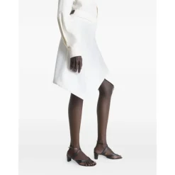 Nederdele<Lemaire Asymmetric Midi Skirt Hvid