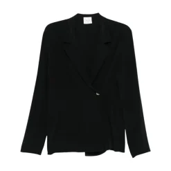 Jakker^Alysi Asymmetrisk Kant Blazer Sort