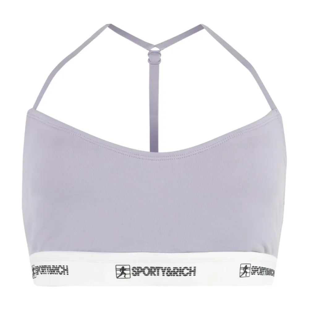 T-Shirts & Toppe<Sporty & Rich Athletic Sports Bra Lilla
