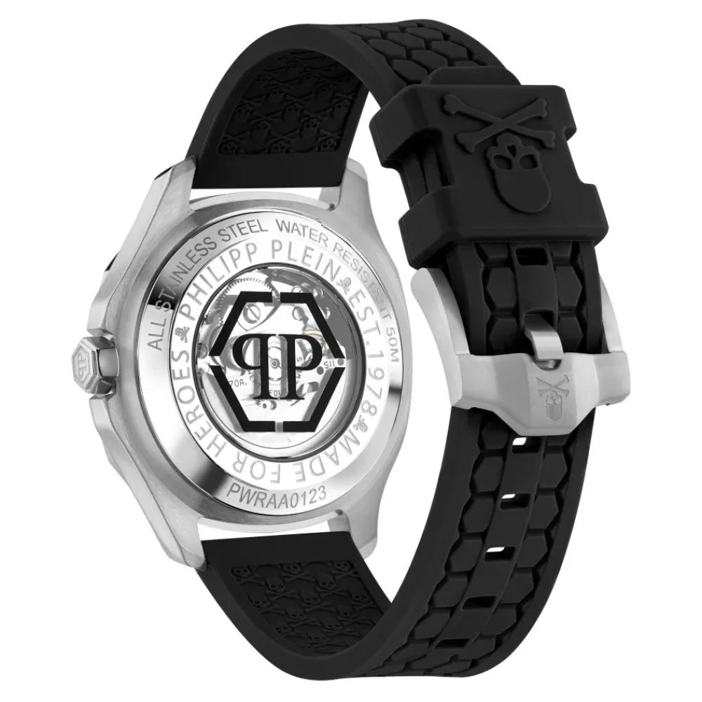 Ure<Philipp Plein Automatik Uhr $keleton $pectre Sort