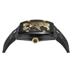 Ure<Philipp Plein Automatisk Herreur The $keleton Caviar Sort