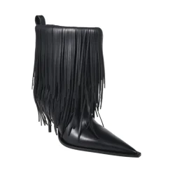 Støvler^Balenciaga Avenue Fringe Bootie Sort