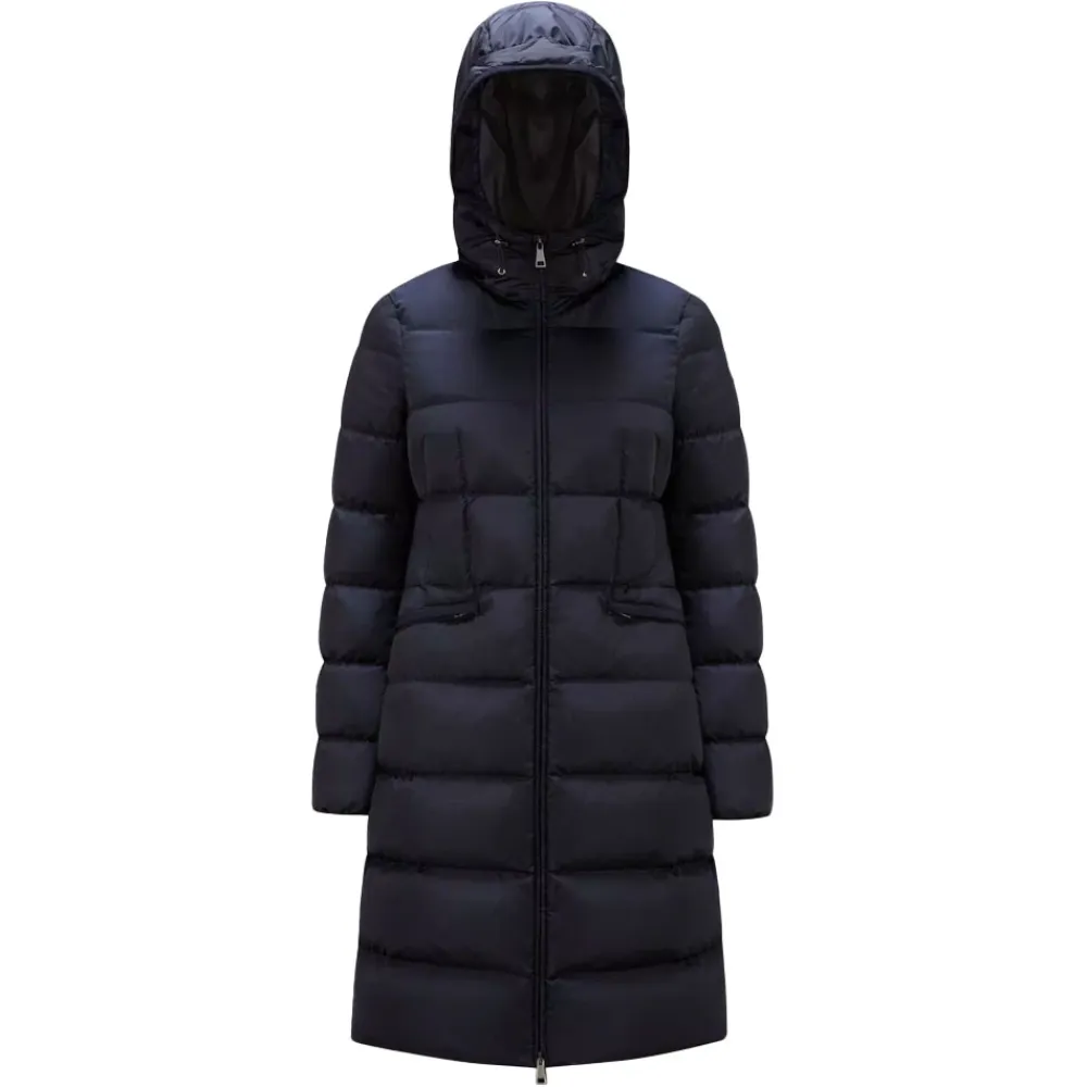 Frakker^Moncler Avocette Lang Dunjakke Blå