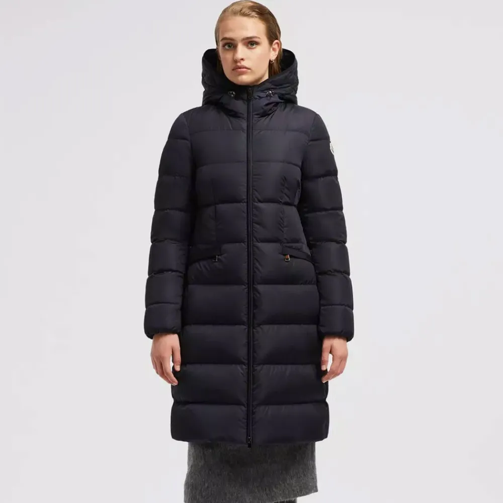 Frakker^Moncler Avocette Lang Dunjakke Blå