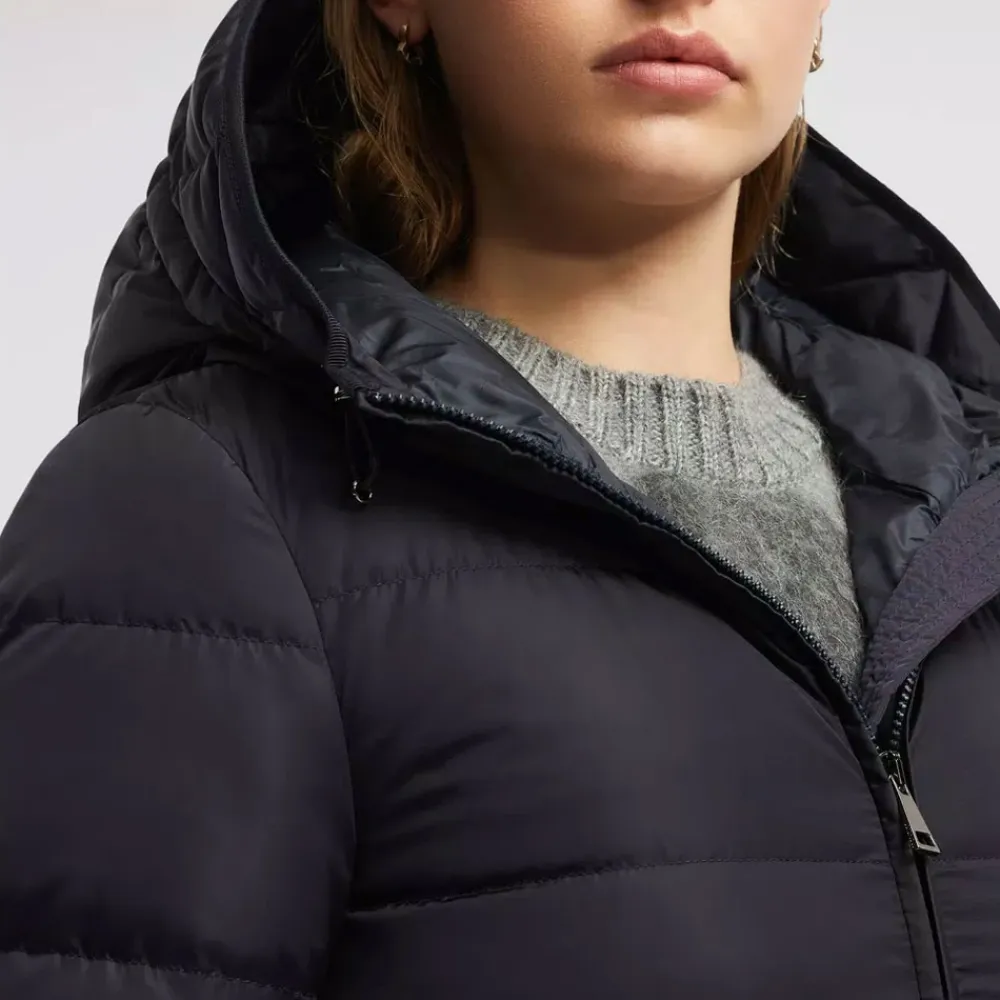 Frakker^Moncler Avocette Lang Dunjakke Blå