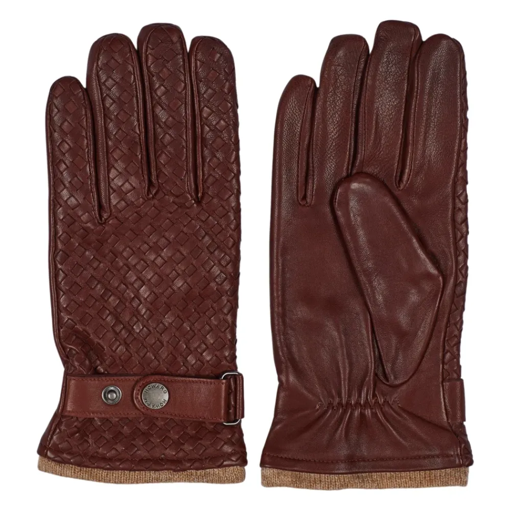 Handsker<Howard London Axel Gloves Brun