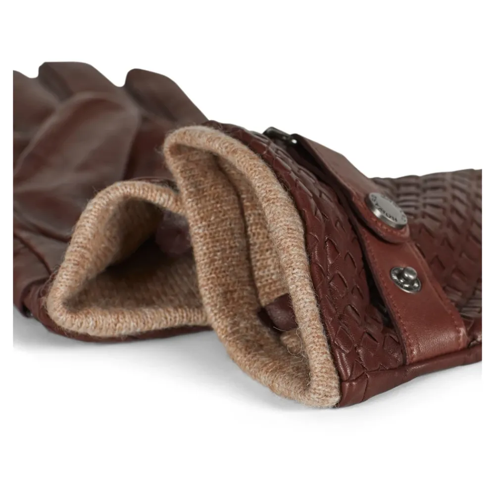 Handsker<Howard London Axel Gloves Brun