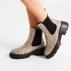 Chelsea Boots^Woden Aya Glitter Multifarvet