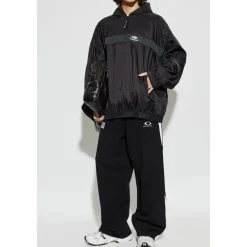 Trøjer<Balenciaga 3B Sports Icon Ski Tracksuit Hættetrøje Sort