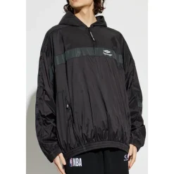 Trøjer<Balenciaga 3B Sports Icon Ski Tracksuit Hættetrøje Sort