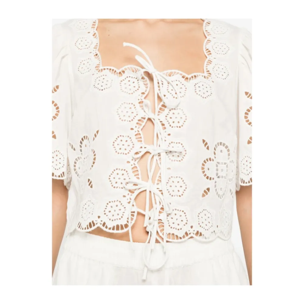 Bluser & Skjorter^Sea NY Babette Top Hvid