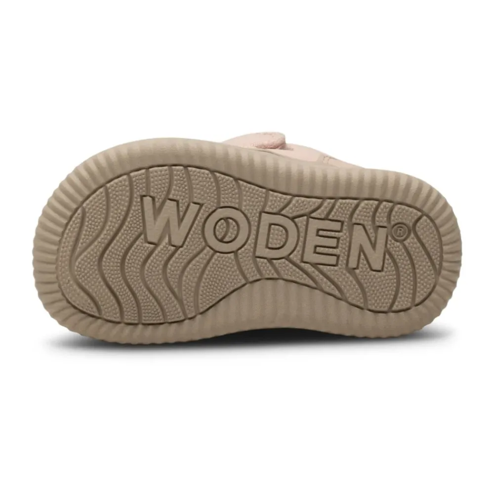 Sneakers^Woden Baby Begyndersko - Dry Rose Pink