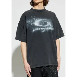 T-Shirts^Balenciaga Back T-shirt Medium Fit Grå