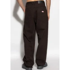 Bukser<Willy Chavarria Bad Boy Jeans Brun