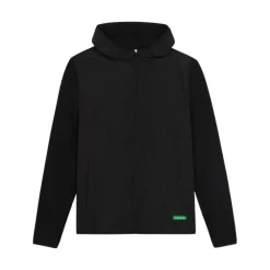 Træningsjakker^FLÂNEUR Badge Technical Zip-Up Sort