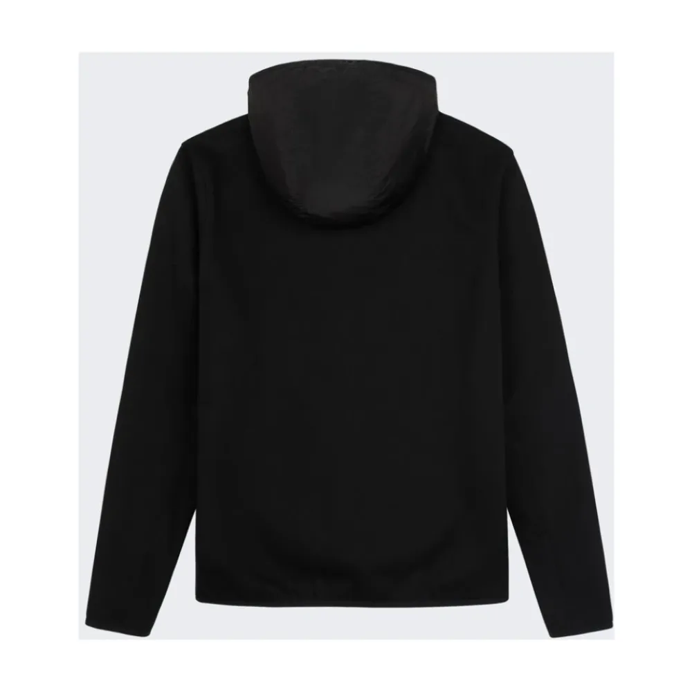 Træningsjakker^FLÂNEUR Badge Technical Zip-Up Sort