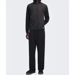 Træningsjakker^FLÂNEUR Badge Technical Zip-Up Sort