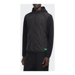 Træningsjakker^FLÂNEUR Badge Technical Zip-Up Sort