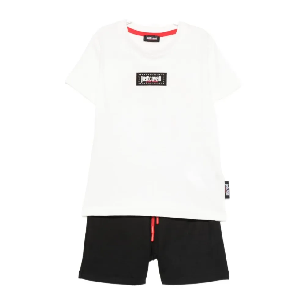 Bodystocking & Sæt<Just Cavalli Badham T-shirt og Bermuda Sæt Multifarvet