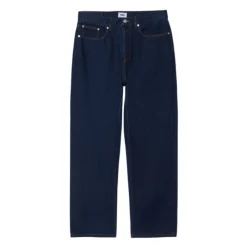 Jeans<Obey Baggy Denim Jeans Rinse Indigo Blå