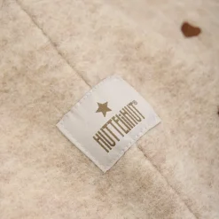 Huer & Kasketter<Huttelihut Balaclava All Over Emb. Wool Beige