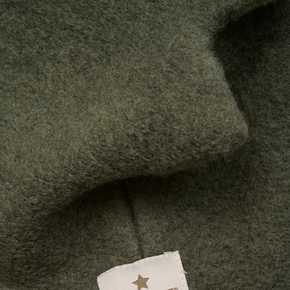 Huer & Kasketter<Huttelihut Balaclava Triangles Wool Grøn