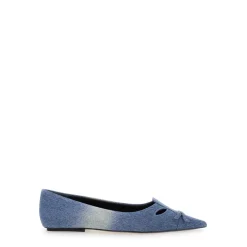 Ballerina Sko<Marc Jacobs Ballerina Flade Sko Blå