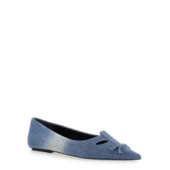 Ballerina Sko<Marc Jacobs Ballerina Flade Sko Blå