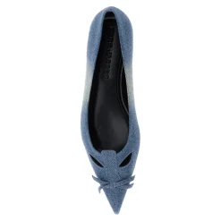 Ballerina Sko<Marc Jacobs Ballerina Flade Sko Blå