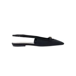 Ballerina Sko^Saint Laurent Ballerina Flats Sort
