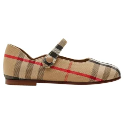 Ballerinasko<Burberry Ballerina Flats med spids tå Beige
