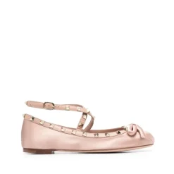 Ballerina Sko^Valentino Garavani Ballerina White Sneakers Pink