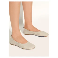 Ballerina Sko^Burberry Ballerinaer med rund tå Grå